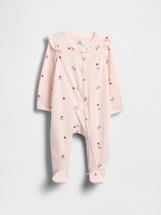 Baby First Favorites Algodão Orgânico com Pés – Peça Única Baby First Favorites Algodão Orgânico com Pés – Peça Única