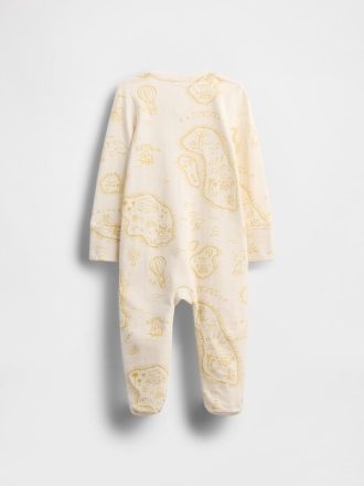 Baby First Favorites Algodão Orgânico com Pés – Peça Única