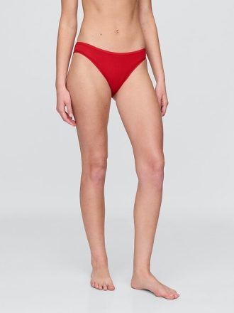 Biquíni de algodão elástico orgânico