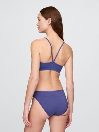 Biquíni de algodão elástico orgânico