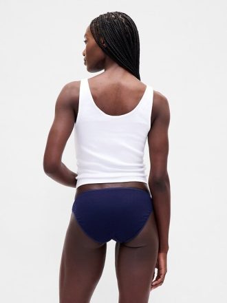 Biquíni de algodão elástico orgânico