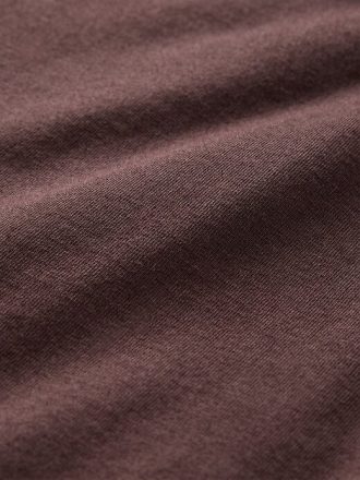 Blusa de malha com gola quadrada