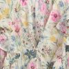 Blusa floral com babados