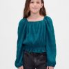 Blusa Peplum Infantil Amassada Blusa Peplum Infantil Amassada