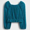 Blusa Peplum Infantil Amassada Blusa Peplum Infantil Amassada