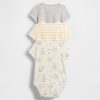 Body de algodão orgânico Baby First Favorites (pacote com 3) Body de algodão orgânico Baby First Favorites (pacote com 3)