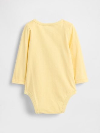 Body gráfico de algodão orgânico Baby First Favorites