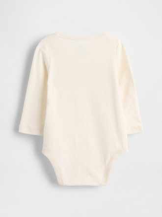 Body gráfico de algodão orgânico Baby First Favorites