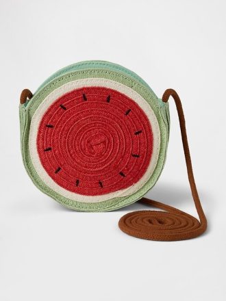 Bolsa de palha de melancia infantil Bolsa de palha de melancia infantil