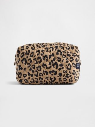 Bolsa infantil acolchoada de leopardo Bolsa infantil acolchoada de leopardo