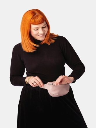 Bolsa tipo carteira de couro vegano Kibou Mini