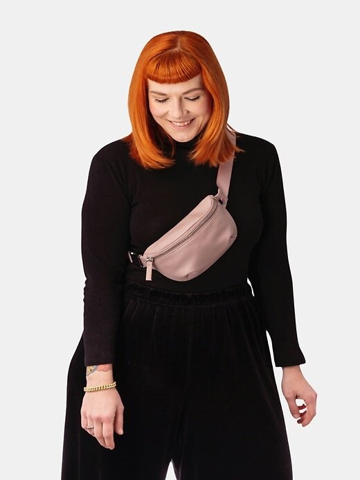 Bolsa tipo carteira de couro vegano Kibou Mini Bolsa tipo carteira de couro vegano Kibou Mini