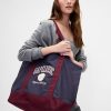 Bolsa tote com logotipo universitário