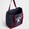 Bolsa tote com logotipo universitário