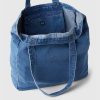 Bolsa tote jeans com logotipo Gap Arch