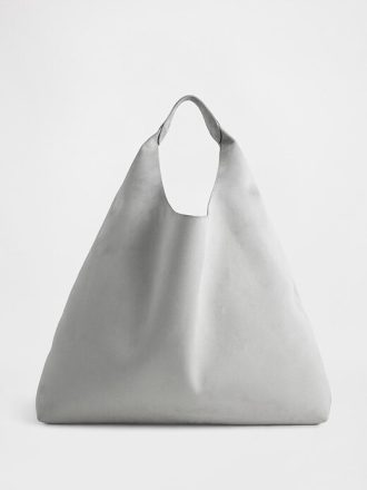 Bolsa tote vegana de camurça desleixada Bolsa tote vegana de camurça desleixada