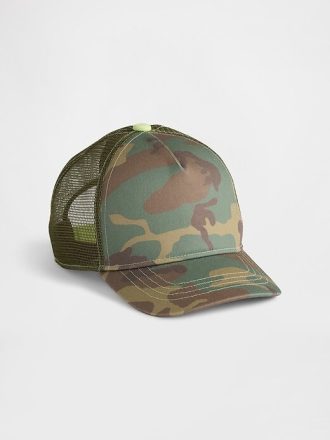 Boné Trucker Camuflado Infantil