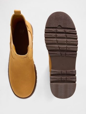 Bota Chelsea Infantil de Couro Vegano Bota Chelsea Infantil de Couro Vegano