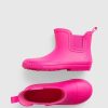 Bota de chuva neon infantil