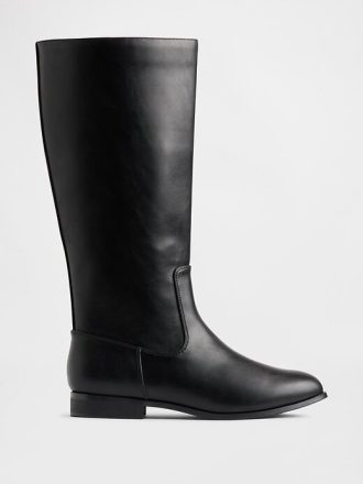Botas de montaria de couro vegano