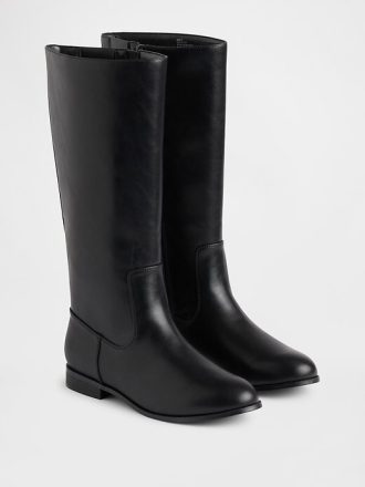 Botas de montaria de couro vegano