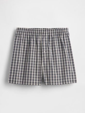 Boxer de pijama de popeline