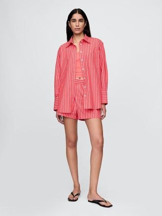 Boxer de popeline de algodão orgânico