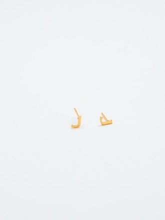 Brincos de Ouro com Iniciais