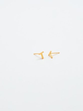 Brincos de Ouro com Iniciais