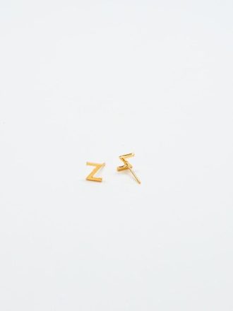 Brincos de Ouro com Iniciais