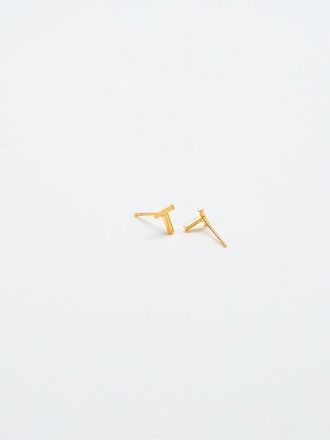 Brincos de Ouro com Iniciais