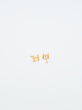 Brincos de Ouro com Iniciais