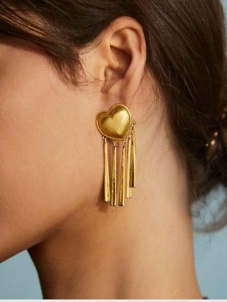 Brincos Harty de festa escovados HART Brincos Harty de festa escovados HART