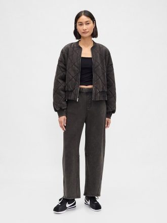 Calça de moletom French Terry Barrel pesada