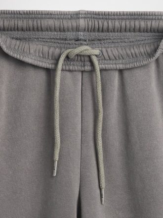 Calça de moletom infantil vintage macia e relaxada