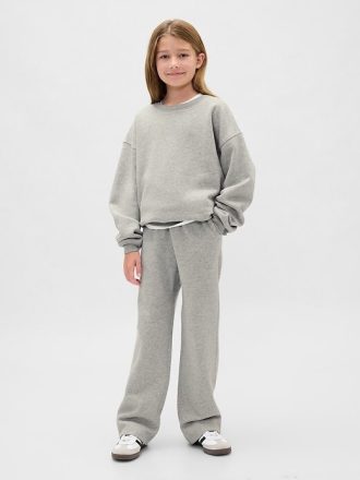 Calça de moletom infantil vintagesoft larga