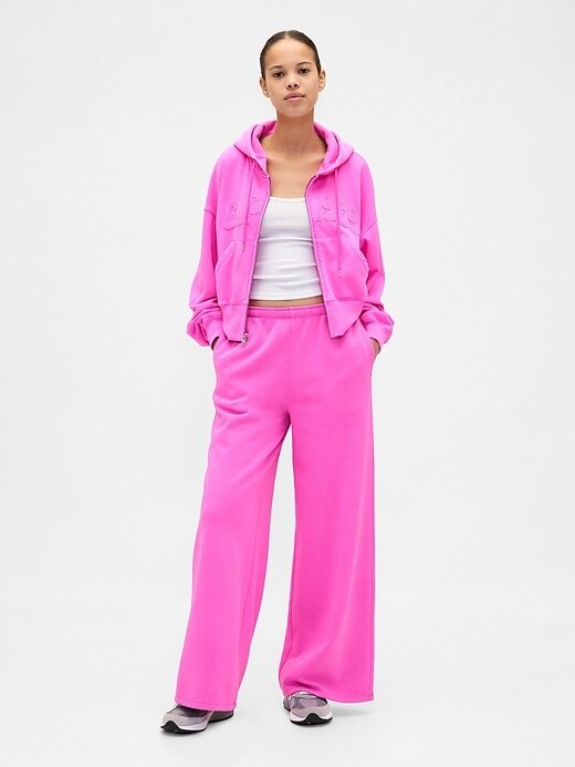 Calça de moletom larga com logotipo VintageSoft Calça de moletom larga com logotipo VintageSoft