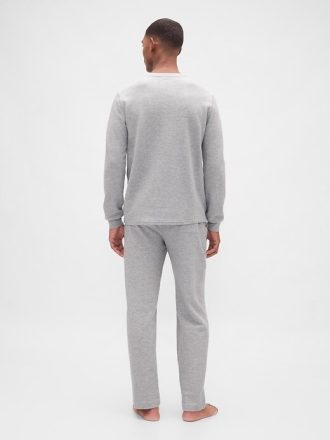 Calça de moletom relaxada