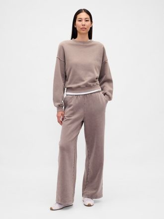 Calça de moletom reta VintageSoft