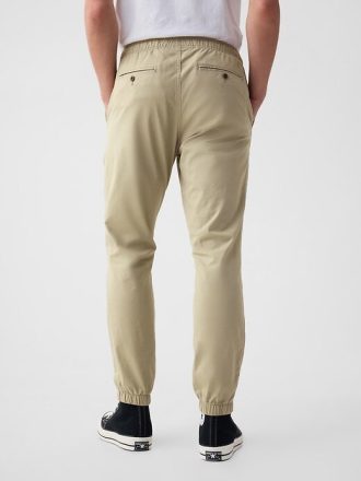Calça de moletom slim de lona