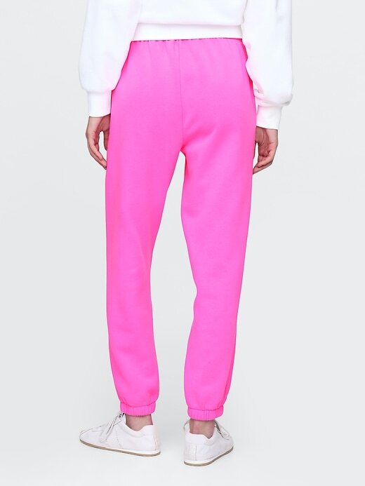 Calça de moletom vintage de cintura alta e relaxada Calça de moletom vintage de cintura alta e relaxada