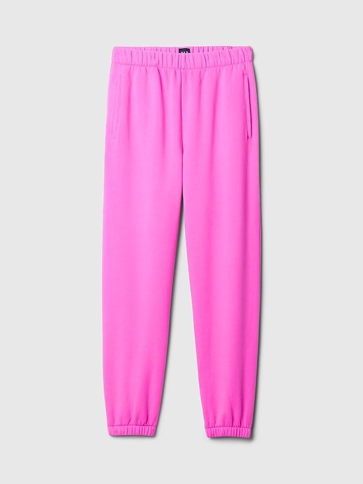 Calça de moletom vintage de cintura alta e relaxada Calça de moletom vintage de cintura alta e relaxada