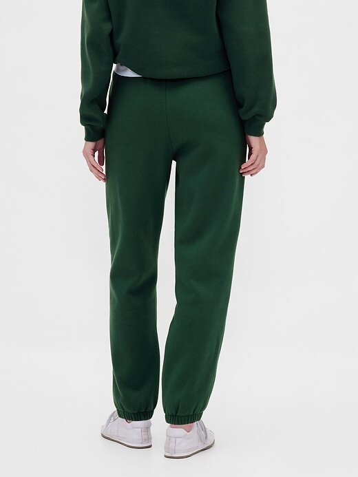 Calça de moletom vintage macia de cintura alta Calça de moletom vintage macia de cintura alta