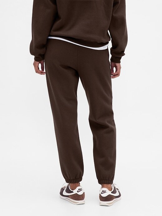 Calça de moletom vintage macia de cintura alta Calça de moletom vintage macia de cintura alta