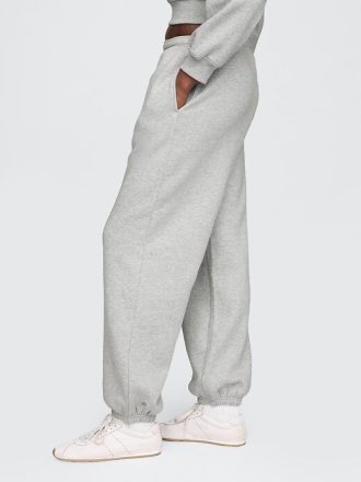 Calça de moletom vintage macia e larga