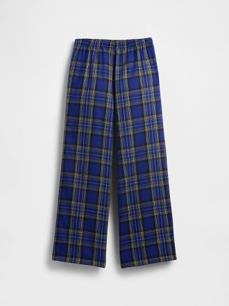 Calça de pijama de flanela infantil NBA Golden State Warriors