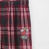 Calça de pijama de flanela infantil NBA Miami Heat Calça de pijama de flanela infantil NBA Miami Heat