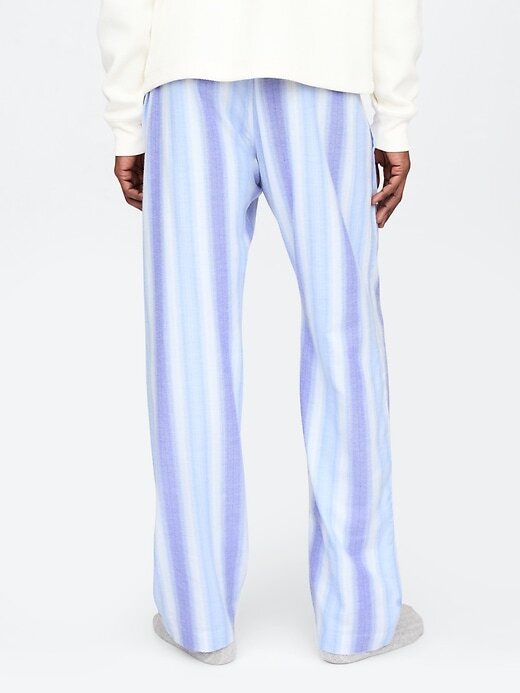 Calça de pijama de flanela leve Calça de pijama de flanela leve