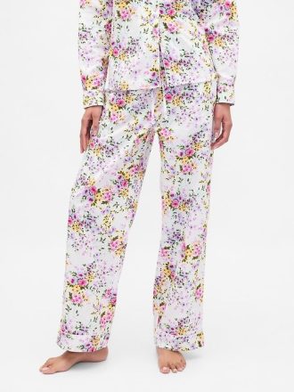 Calça de pijama de popeline