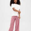 Calça de pijama infantil de flanela reciclada